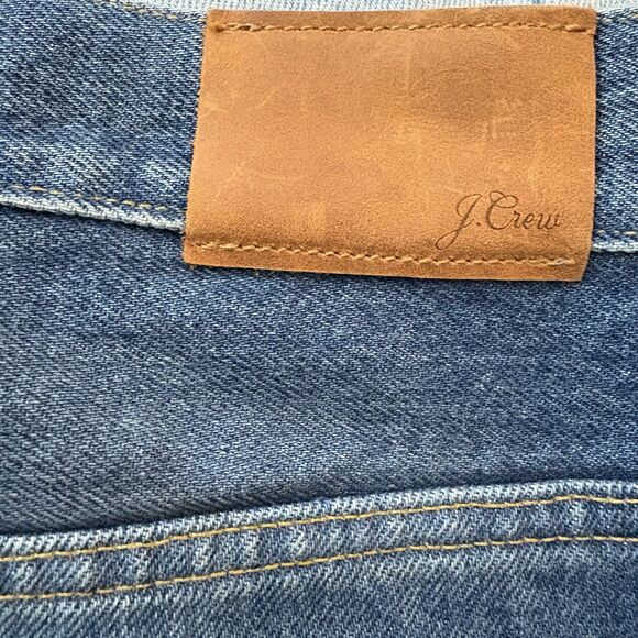J. Crew Slouchy Boyfriend Jeans Womens Size 31 28” Length Denim New NWT - Picture 4 of 8